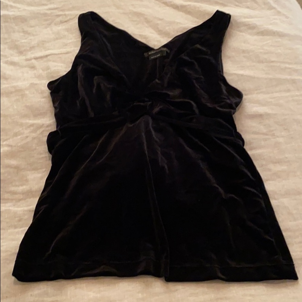 BCBG velvet top